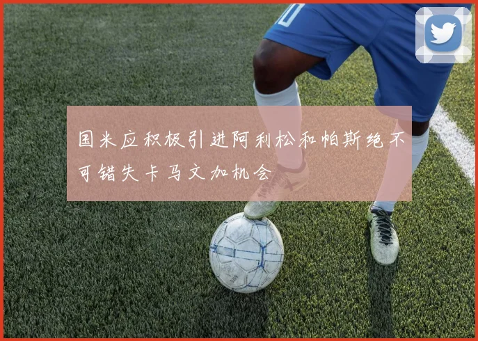 国米应积极引进阿利松和帕斯绝不可错失卡马文加机会